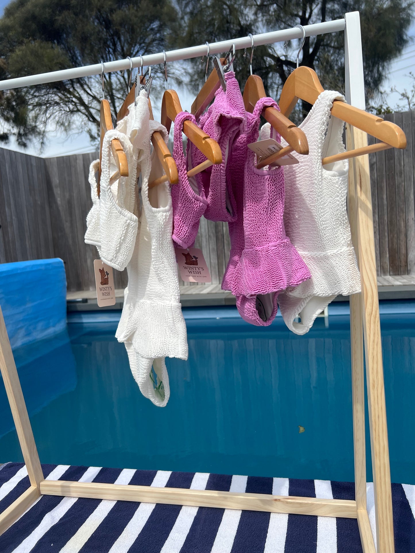 The Lavender Ripple Bikini Set
