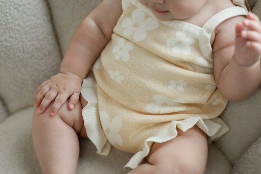 The Daisy Knit Romper Wintys Wish