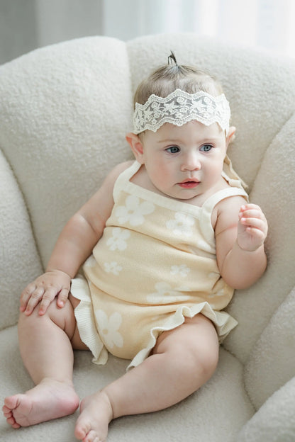 The Daisy Knit Romper Wintys Wish