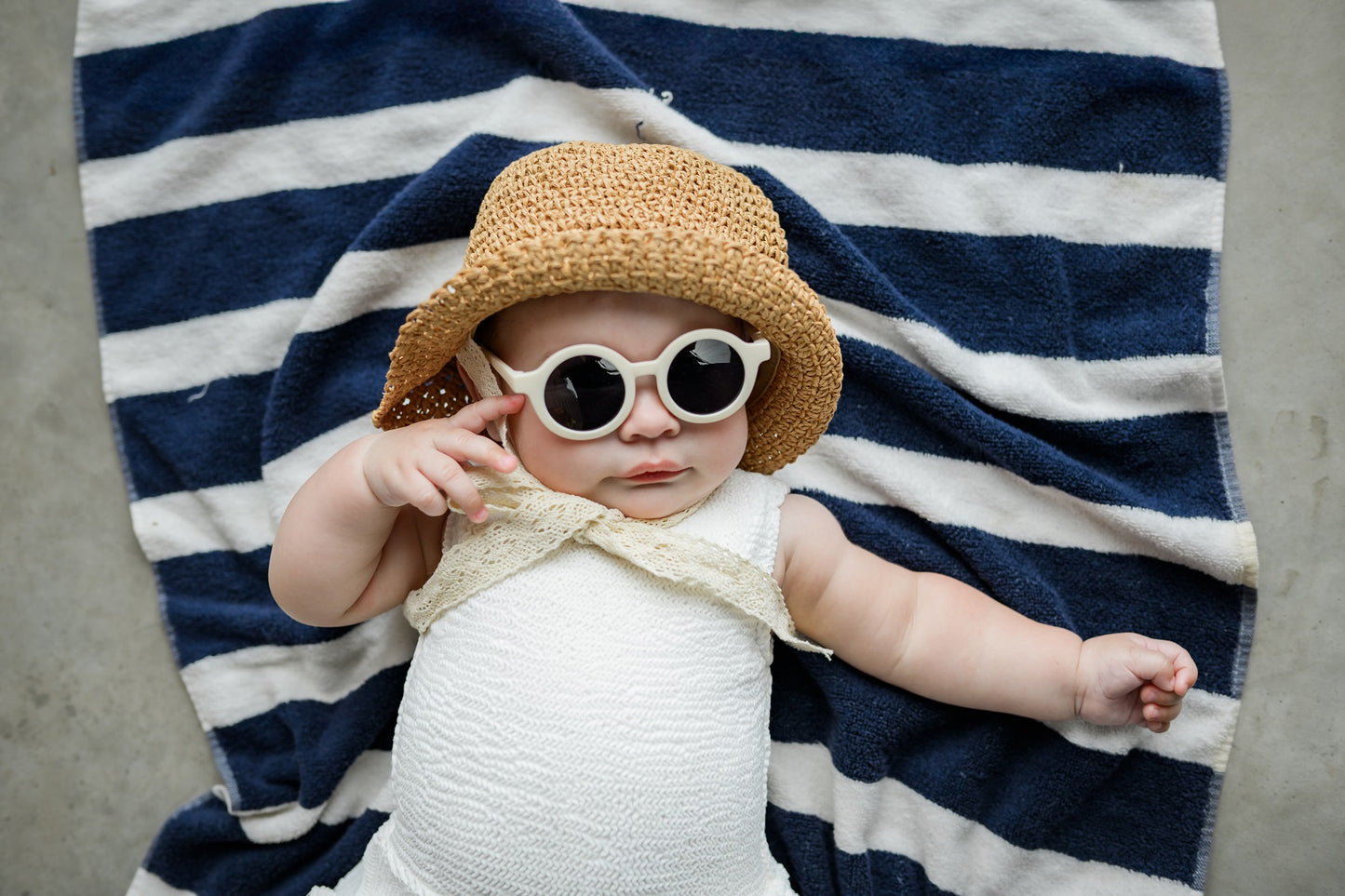 The Lune Crinkle One-Piece Swimsuit