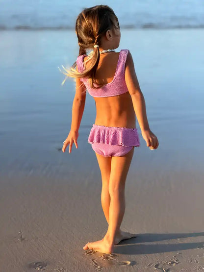 The Lavender Ripple Bikini Set