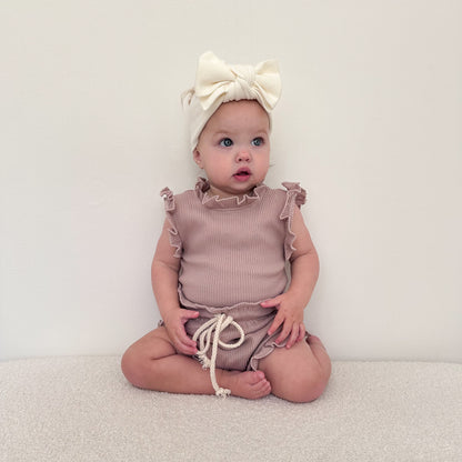 The Sand Ruffle Set