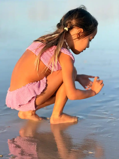 The Lavender Ripple Bikini Set
