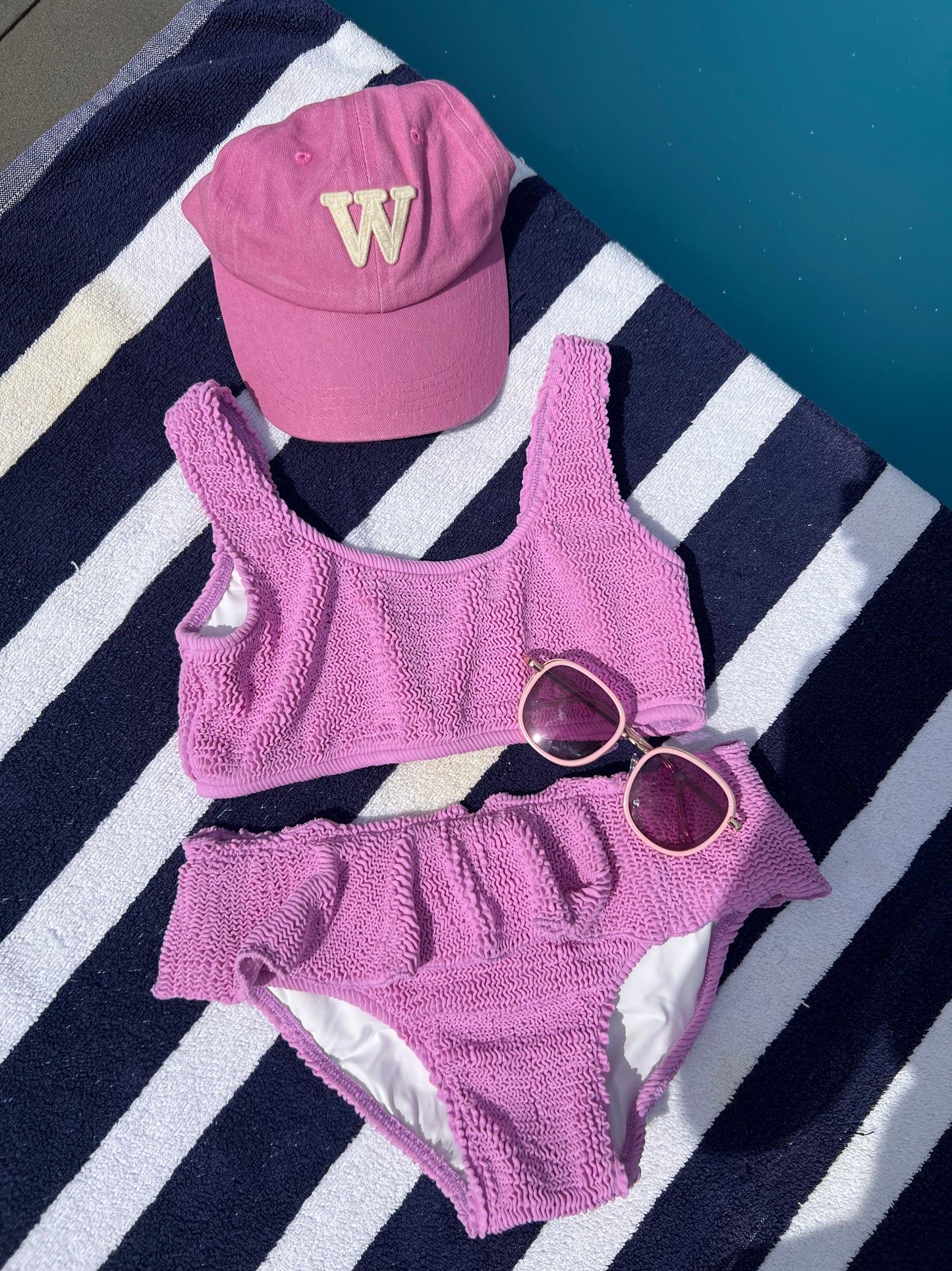 The Lavender Ripple Bikini Set