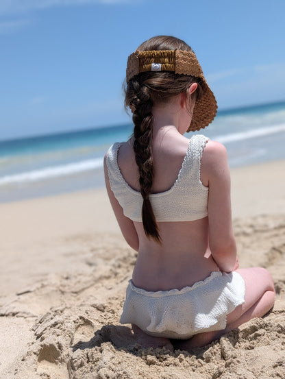 The Ivory Ripple Bikini Set
